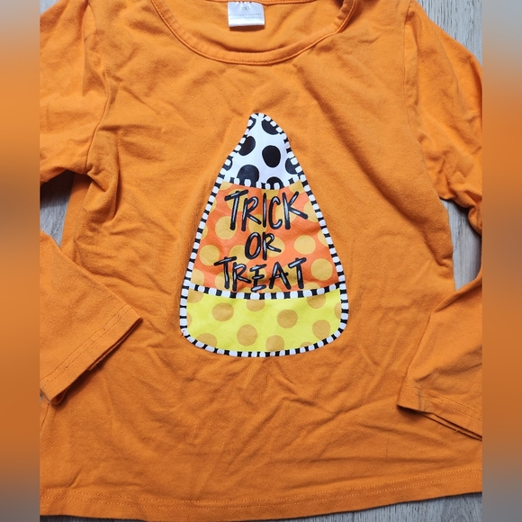 Sparkle in Pink - Candy Corn Girl's 2 Piece Set - Checkered Bell Bottoms Size XL - Picture 6 of 7